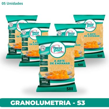 Imagem de Combo Farinha De Empanar Fioccopan® SIII 500g (05 Unidades)