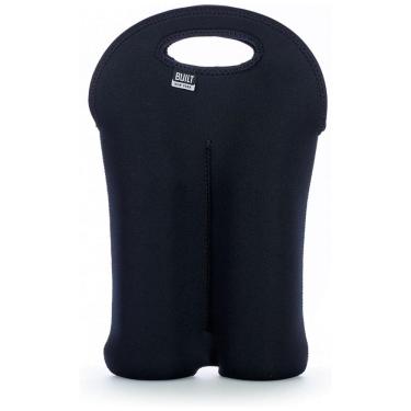 Imagem de Bolsa Térmica Para Transporte de Vinhos BUILT até 2 Garrafas, Preta