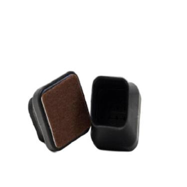 Imagem de Kit 24 Pçs Protetor Pé Cadeira Proteção Feltro 20-28Mm