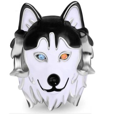 Imagem de Berloque Separador Cachorro Husky Siberiano