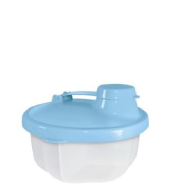 Imagem de PORTA LEITE EM PÓ COM 3 DIVISÓRIAS AZUL (AZUL)