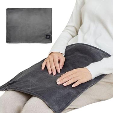 Imagem de Manta Elétrica Aquecedora - Cobertor Aquecedor Elétrico Para Sofá Cama - Aquecedor Corporal 3 Regulações para Adultos Crianças Inverno Sala Quarto Casa Escritório Campismo Cama Cadeira