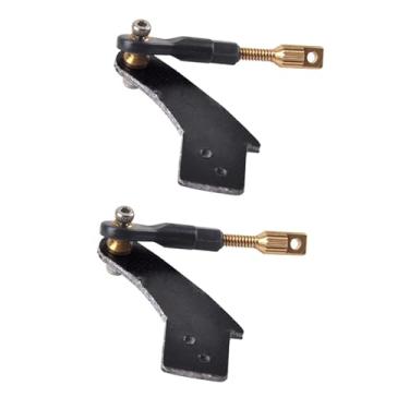 Imagem de Almencla Cabeça esférica de 3,8 mm x 20 mm, ângulo de, fio de aço de 0,5 mm x 2 m, 30E, 30 cc com parafusos e porcas, tubos de posicionamento, peças de