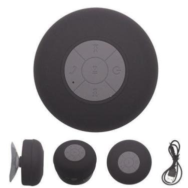 Imagem de Caixa de Som Bluetooth à Prova d'Água para Banheiro, Compatível com Android e iOS, Design Compacto