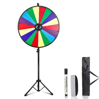 Imagem de Prize Wheel Hooomyai Heavy Duty 76 cm com suporte de 18 slots