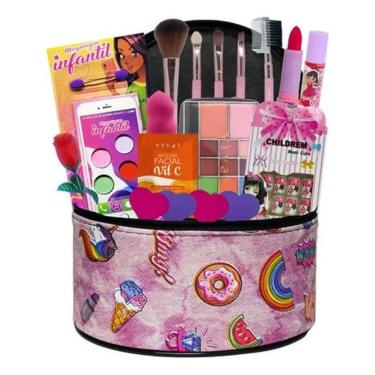 Imagem de Discoteen Maquiagem Infantil Com Maleta Para Menina Top Mix