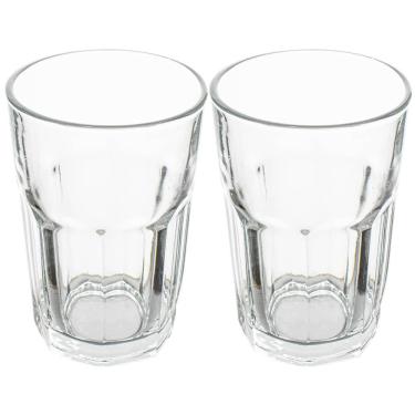 Imagem de Jogo de Copo de Vidro Isis Transparente 360ml 2 Peças - Vista Home