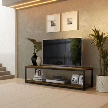 Imagem de Rack Munique Estilo Industrial KLM Móveis