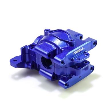 Imagem de TREAL CNC 7075-T6 Aluminum Rear Gearbox Transmission Case Set for Mini Maxx 1/16(Blue)