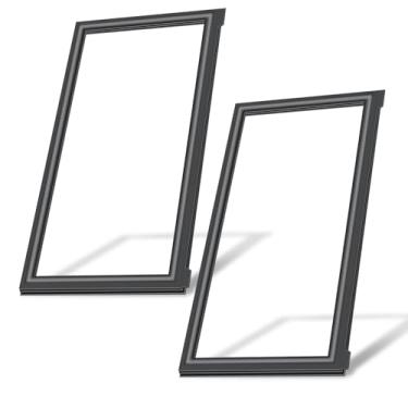 Imagem de LXun Atualização 100 x 43 cm W10830162 Vedação de junta de porta de geladeira compatível com vedação de porta de refrigeradores Kenmore para vedação de porta de freezer KitchenAid Whirlpool 12723206AP