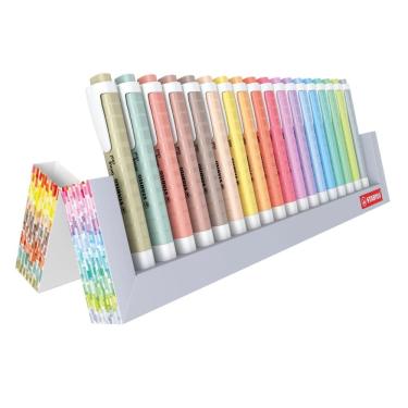 Imagem de Marca Texto Stabilo Swing Cool 18 Cores Nature Colors