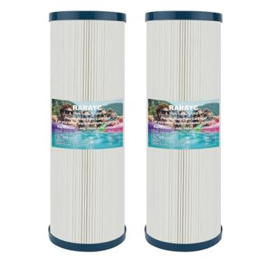 Imagem de RARAYC Cartucho de filtro de piscina para banheira de hidromassagem - Compatível com tecido trilobal PRB50-IN, Unicel C-4950 e Jacuzzi J245-50 pés quadrados, 33,8 cm x 12,7 cm (aberturas de 6,5 cm)