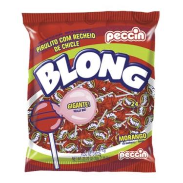 Imagem de Pirulito Blong Morango 672g Peccin