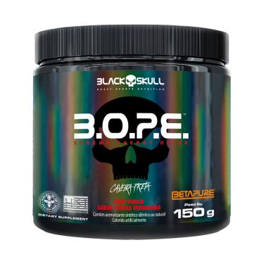 Imagem de Pré Treino B.O.P.E - 150g - Black Skull B.O.P.E Fruith Punch 150g