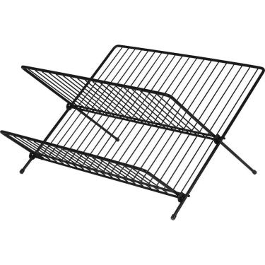 Imagem de Escorredor De Loucas Dobravel C/Abas Preto Viena