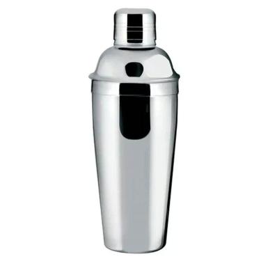 Imagem de Coqueteleira Aço Inox 500Ml Com Coador Drinks Caipirinha Bar