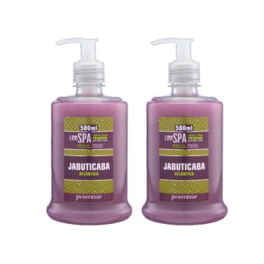 Imagem de Kit c/2 Sabonete Líquido 500ml Premisse LINN SPA Jabuticaba