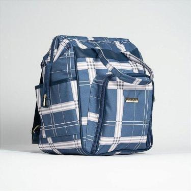 Imagem de Mochila De Maternidade Multifuncional Hug Noruega Azul