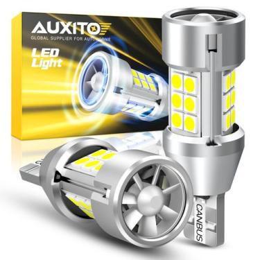 Imagem de Lâmpada LED AUXITO 2025 921 912 Luz reversa 600% mais brilhante x2