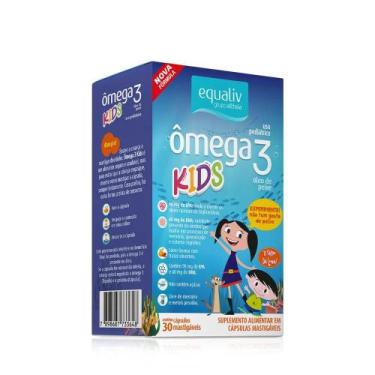 Imagem de Ômega 3 Pro Kids Oil Infantil 30 Cápsulas Mastigáveis Equaliv