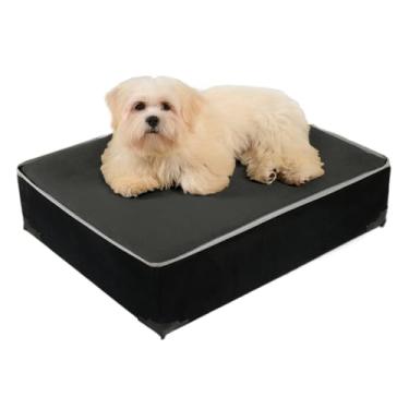 Imagem de Cama Box Pet Premium Sofá Confortável para Cachorro Cama para Gato (Cinza)