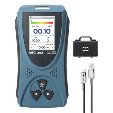 Imagem de Detector de radiação AEGTEST Radar-5633 portátil com tela LCD