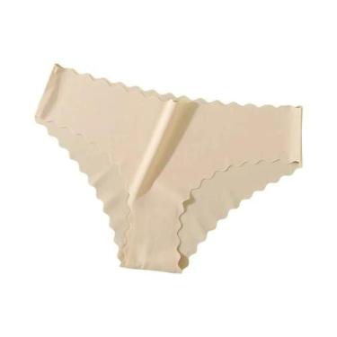 Imagem de Calcinhas Sexy De Seda Gelada Sem Costura Para Mulheres, Roupa Íntima 