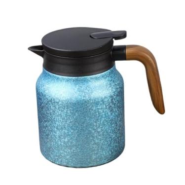 Imagem de AFXGUSD Garrafa Térmica, Bolsa de água Quente, Bule Térmico, Cafeteira, Azul