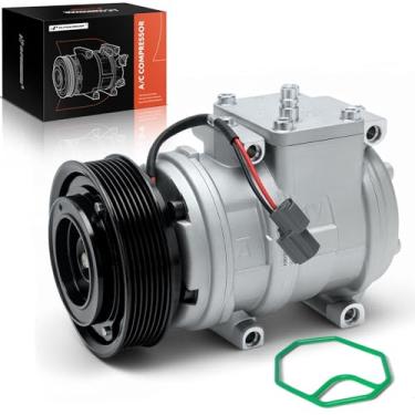 Imagem de A-Premium Compressor De Ar Condicionado Premium Com Embreagem Compatível Land Rover Discovery 1999-2004, Gama 1999-2005, Substituição Nº Lr012805