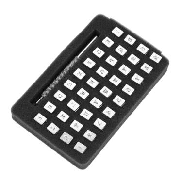 Imagem de Generic Ferramenta de Perfuração de Carimbo de Couro Com Número de Letra de Aço Alça Durável e Confortável para Impressão Artesanal de Couro DIY, 36 Carimbos para Profissionais e Amadores, Dois Tamanhos Disponíveis para Artesãos (liga de aço)