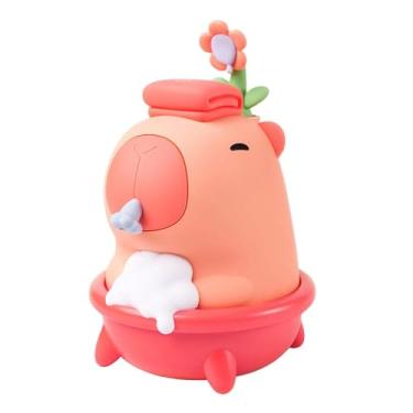 Imagem de Ｂｅｓｇａ Dispensador Automático de Sabonete Líquido Espumante IPX7 à Prova D'água para Limpeza Profunda. Dispensador Inteligente E Charmoso para Pia, Cozin, rosa