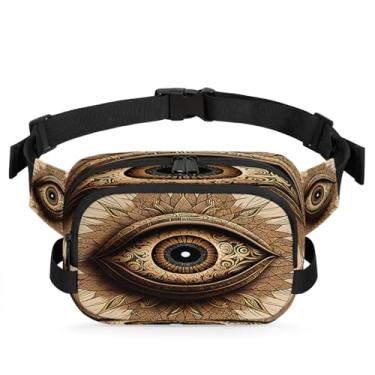 Imagem de Pochete de animais flamingo floresta para mulheres e homens com alça ajustável bolsa de cinto bolsa transversal bolsa de peito bolsa tiracolo bolsa tiracolo bolsa tiracolo, Cor 3