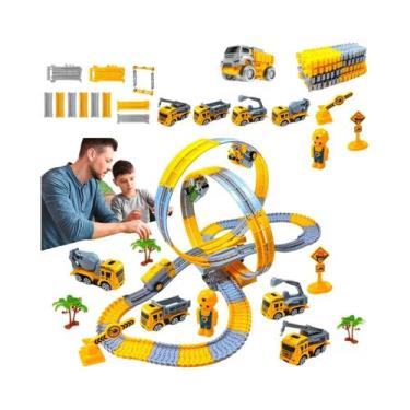 Imagem de Conjunto De Brinquedos Educativos Para Meninos Com Trem Elétrico De En