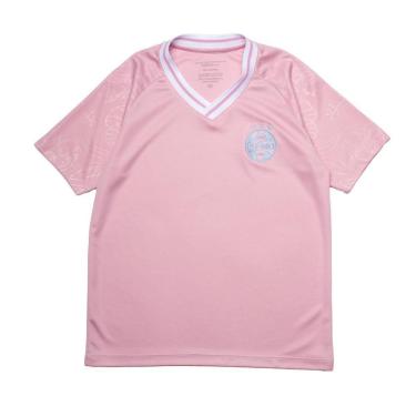 Imagem de Camiseta Infantil Betel Grêmio Outubro Rosa II Rosa/azul-Feminino