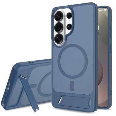 Imagem de STORMTAL Capa magnética para Samsung Galaxy S26 Ultra, suporte invisível embutido, à prova de choque, antiderrapante, antiarranhões, compatível com Magsafe, capa protetora fina para S26 Ultra Blue