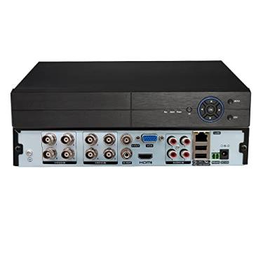 Imagem de Gravador de Vídeo Digital 8 Canais DVR CCTV P2P Monitoramento Remoto por Telefone Segurança e Vigilância para Casa Escritório AHD Analógico TVI CVI Megapixel Pro HD 1920x1080p Compressão H 264 Plug an