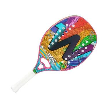 Imagem de Wrap Beach Tennis Racket, Fibra de carbono, Super Power, Spin - NONE, 