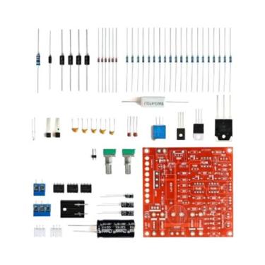 Imagem de Fonte De Alimentação DC Ajustável 0-30V 2mA-3A Kit DIY Com Voltímetro 