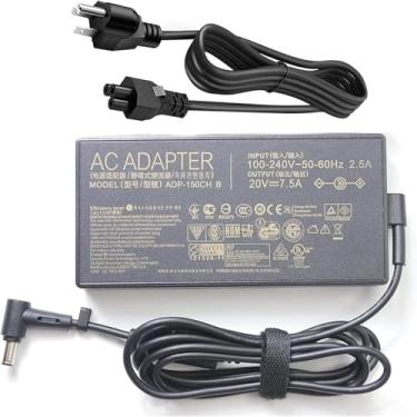 Imagem de Adaptador CA 150W 20V 7.5A 6.0x3.7mm compatível com ASUS A18-150P1A 150w TUF Gaming FA506 A17 FA706 FX505GT FX705GT TUF Gaming fx705gm ROG Strix Scar III G531GD Carregador de fonte de alimentação para