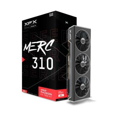 Imagem de Placa de Vídeo RX 7900XT Gaming 20G XFX Speedster MERC310 Radeon, 20GB DDR6 HDMI 3 FAN-Unissex