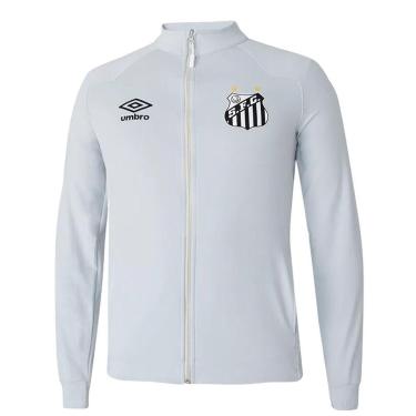 Imagem de Jaqueta Umbro Santos Hino 2023 Masculina-Masculino
