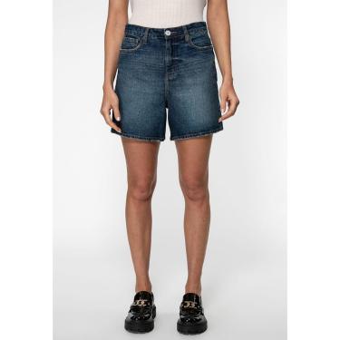 Imagem de Bermuda Jeans Curta Azul-Feminino