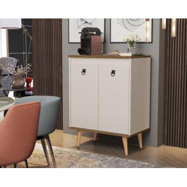 Imagem de Aparador Buffet Retrô 2 Portas Cantinho Do Café Drean - Várias Cores -