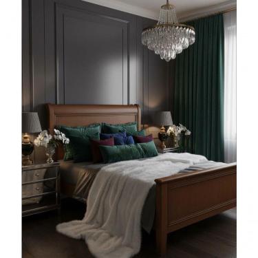 Imagem de Cama De Casal Queen Nanci 1,60 X 2,00 - Madeira Maciça - Móveis De Gramado - Castanho