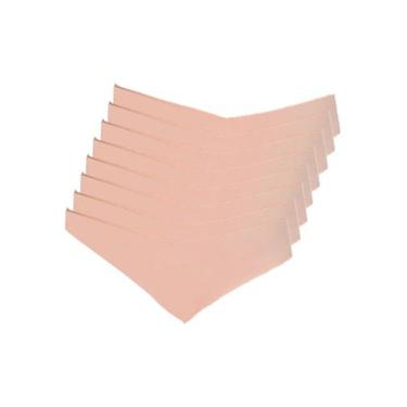 Imagem de Kit com 8 Calcinhas Fio Dental Hope 37850, Bege, M