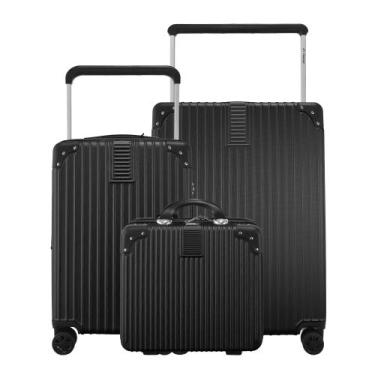 Imagem de Kit Conjunto 2 Malas Rígidas 10 e 23kg 360 com Cadeado TSA mais Frasqu