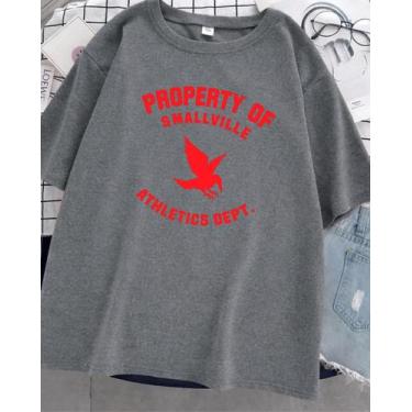 Imagem de Camiseta Smallville Property Athletics Dept Of Aesthetic Unissex - Sne