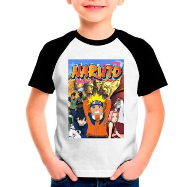 Imagem de Camiseta Desenho NARUTO Moda Infantil Roupa Criança 04 - DESIGN CAMISE