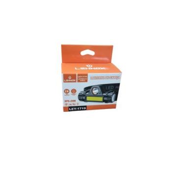 Imagem de Lanterna De Cabeça Carregamento Por USB Acampamento Passeio - Lehmox