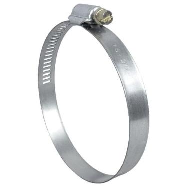 Imagem de Abraçadeira Aço Carbono Rosca Sem Fim 76X95 - 14MM - 1 UND Borrachas L